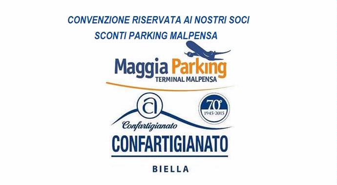  Convenzione  Parcheggio MAGGIA TERMINAL  MALPENSA riservata ai nostri soci